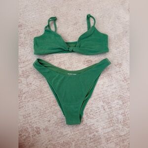 PacSun Swim Suit in Vibrant Green